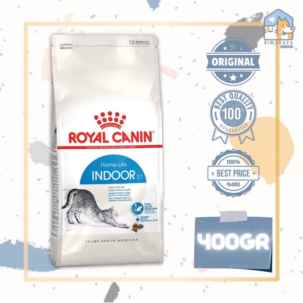 ROYAL CANIN INDOOR 27 400GR FRESHPACK