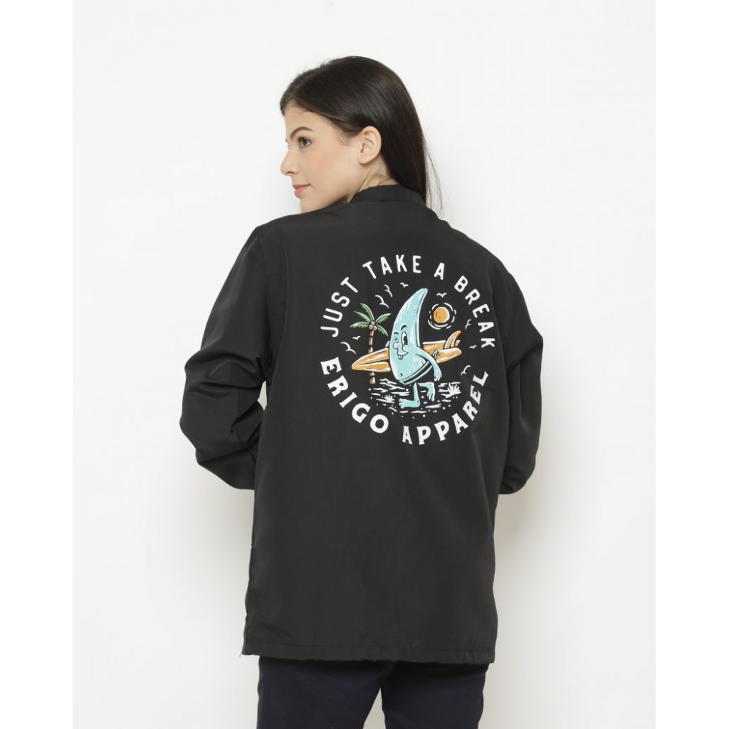 

Erigo Coach Jacket Just Break Black