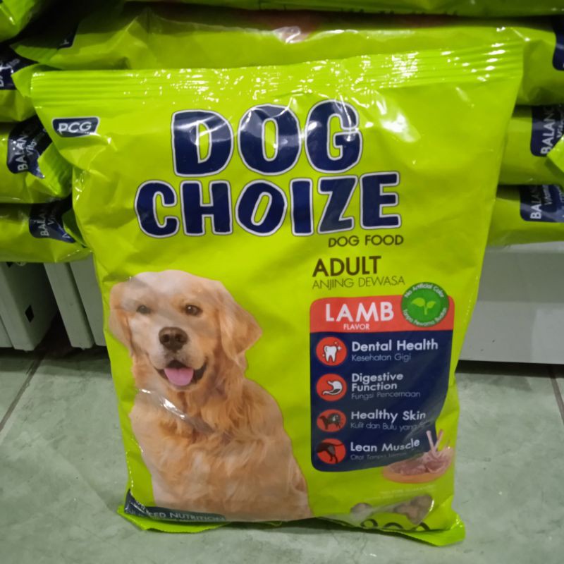 Makanan Anjing Dog Choize Adult lamb 800g