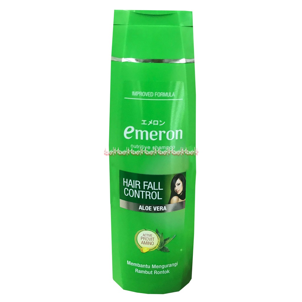 Emeron Shampoo 370ml Hair Fall Anti Dandruff Soft Smooth Anti Hair fall Volume Control