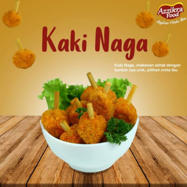 

Kaki Naga Rasa Udang (Azzikra Food)