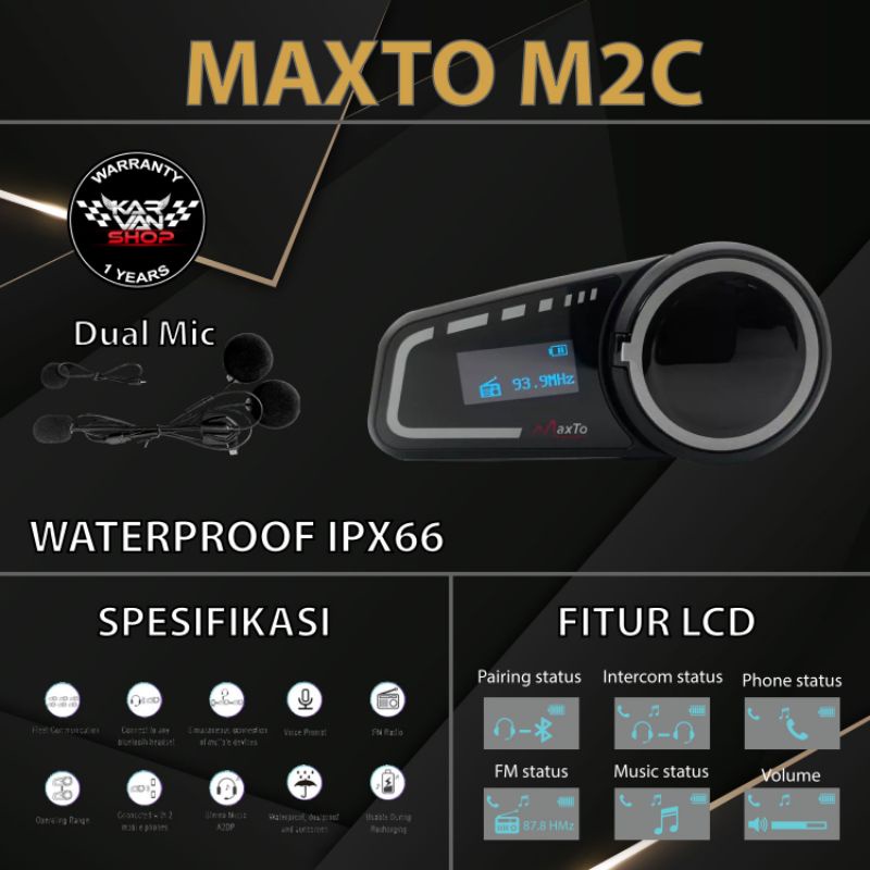 Dijual Maxto M2C Vnetphone Ejeas Parani Intercom IT Intercom Maxto M2 MaxtoM3 Murah