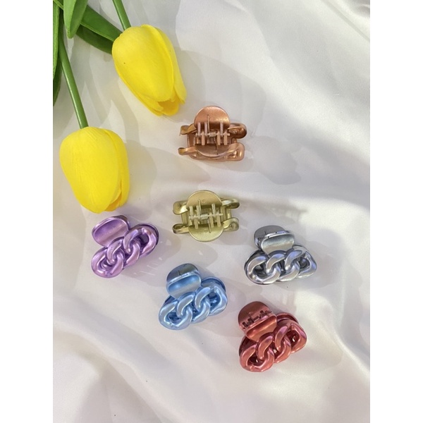 JEPITAN JEDAI SALON PONI METALIK IMPORT/JEPITAN GAYA KOREA