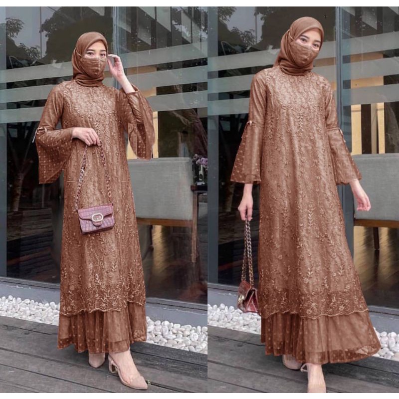 MAXI GELA /MAXI TILLE MUTIARA /GAMIS LEBARAN /GAMIS KONDANGAN