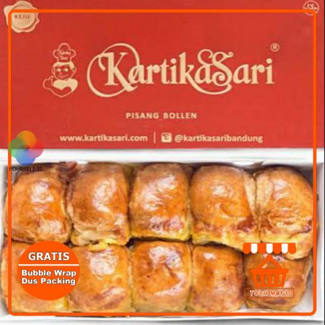 Bolen Keju Kartikasari (PACKING AMAN) - Bollen Kartika Sari Bandung Kue Bandung