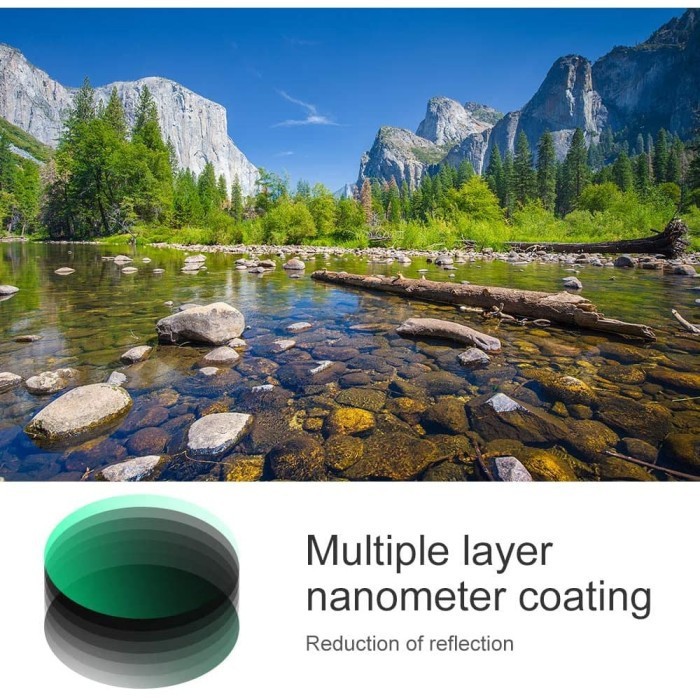 KNF CONCEPT Filter CPL Slim Green Coated - 37mm For Smartphone