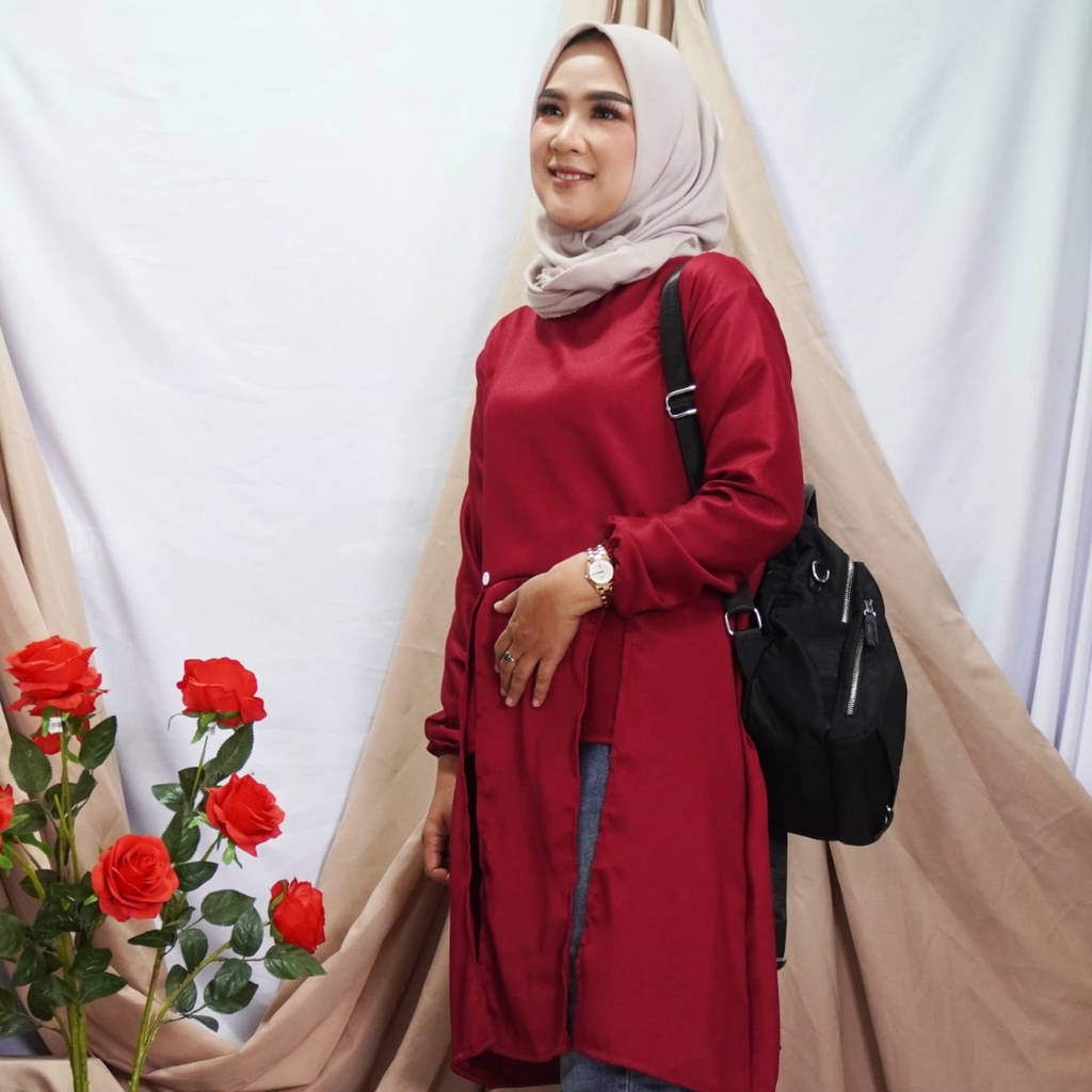 Baju atasa wanita terbaru Remaja Pevita tunik terbaru 2021