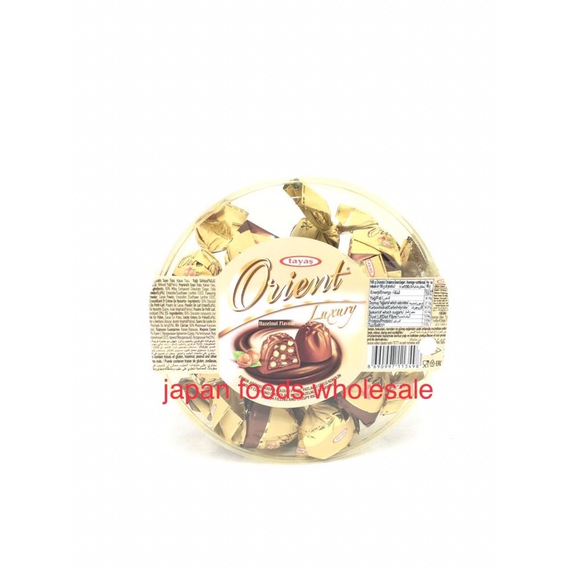 Tayas Orient Bottom PVC Hazelnut 250gr / coklat impor / coklat turki