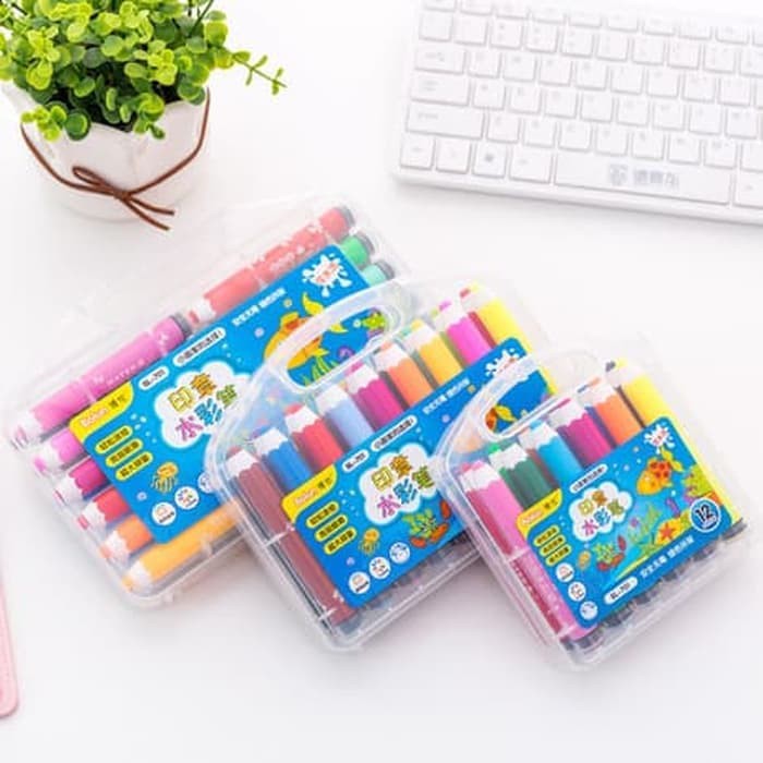 

Tinta Pilot - Label Cetak Harga - Pita Label Printer Casio Spidol Anak Warna Isi 24 Dengan Stempel