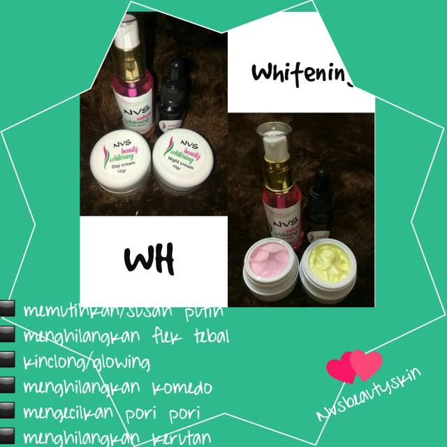 Nvs Beauty, paket whitening