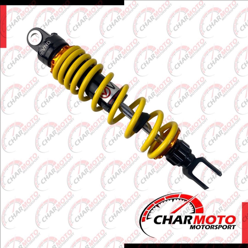 LIMITED EDITION Shockbreaker VND Non Tabung Tipe AK222 B1 330mm Vario 125 150 Beat New Scoopy Dll Yellow - Charmoto