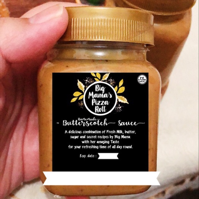 

BUTTERSCOTCH SAUCE by Big Mama’s Pizza Roll