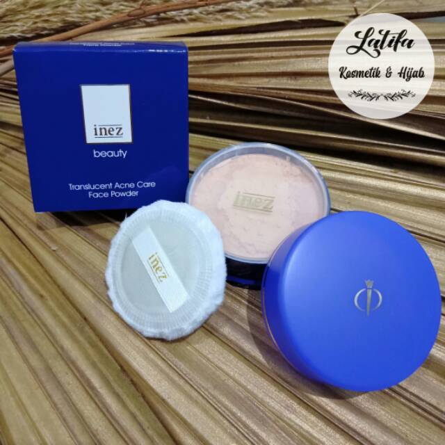 Inez Translucent Acne Care Face Powder 15gr Shopee Indonesia