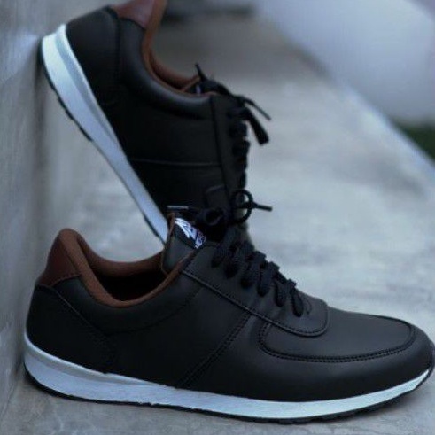 XSHOESBDG.ID x FREY Sepatu Casual Sneaker Pria Sepatu Pria Casual Sneakers Kulit Pu