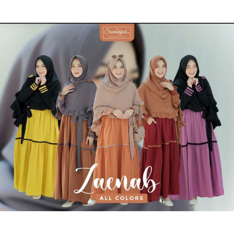 Zaenab Syar'i Original Saimahijab