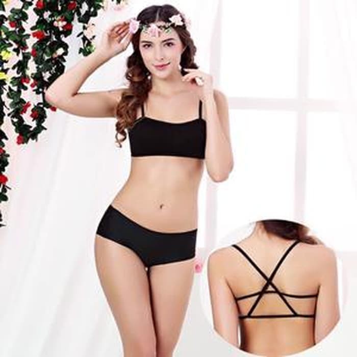 (110) BRA SILANG / BRA SPORT TALI SILANG