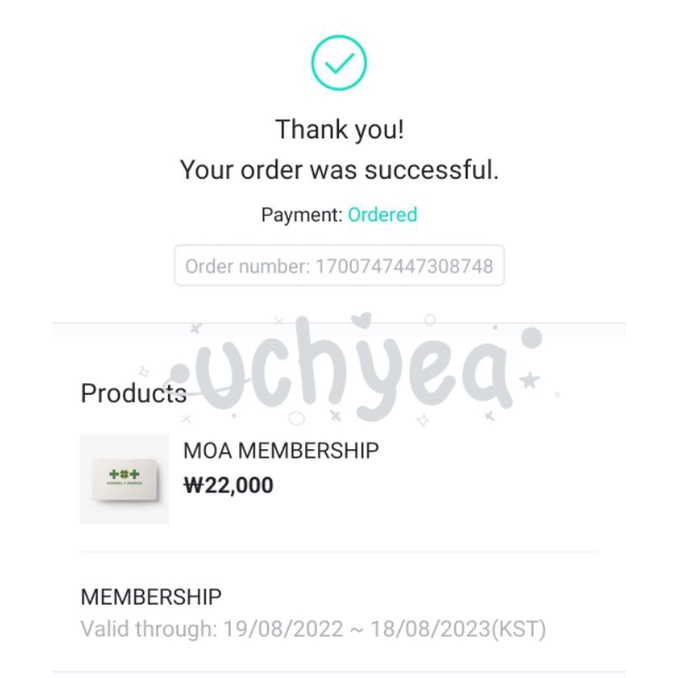 membership txt tommorow by together weverse MOA