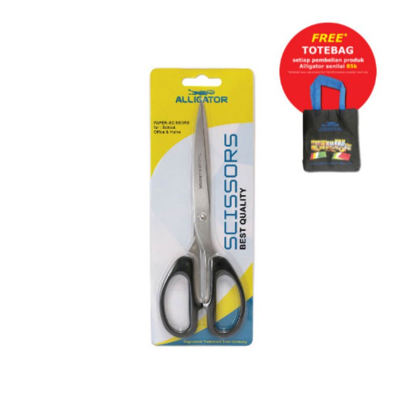 

Alligator Big Scissors Black Grip