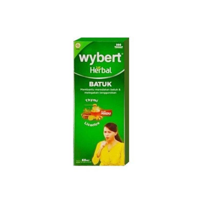 wybert obat batuk herbal aman untuk ibu hamil dan menyusui 60 ml