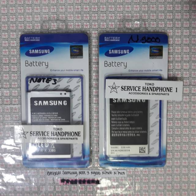 Bat Batre Ba terai Samsung Note 3 N900 N9000 N9002 N9005