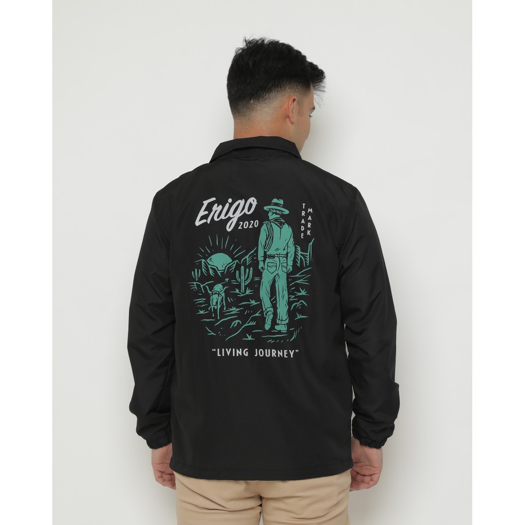 

Erigo Coach Jacket Living Journey Black