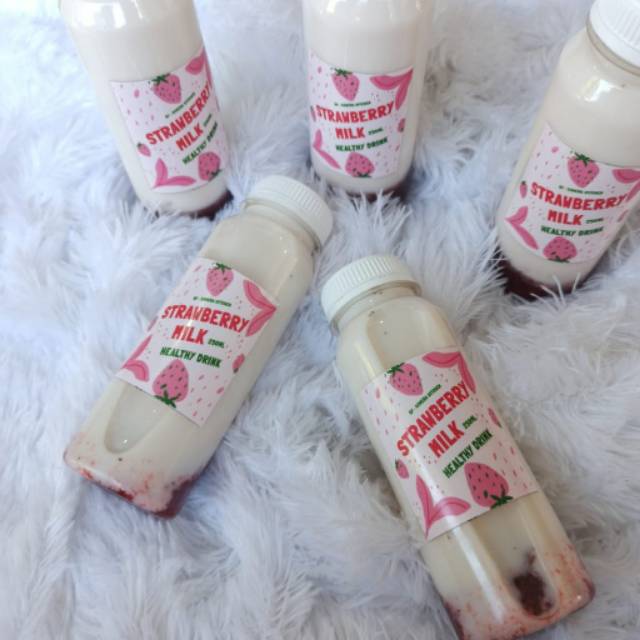 

Korean Strawbery Milk