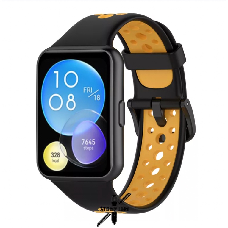 Strap Nike Khusus Huawei Watch Fit 2 Active - Tali Jam Rubber Silikon Sporty Keren