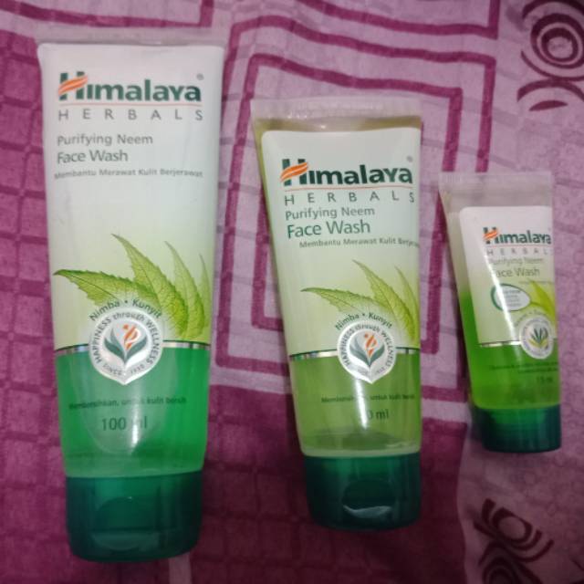 himalaya purifying neem face wash 15ml