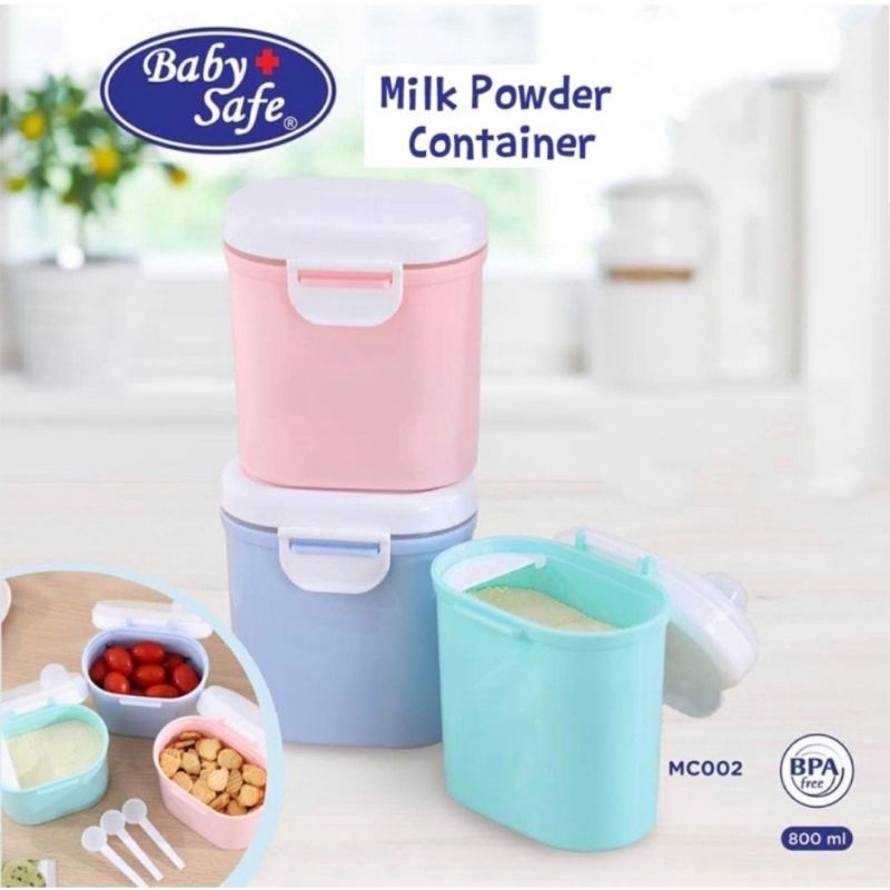 Baby Safe MC002 Milk Powder Container 800ml / Tempat Susu Bubuk