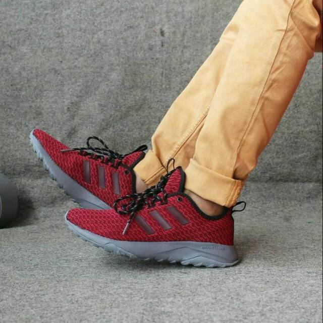 SEPATU ADIDAS SUPERFLEX MAROON ORIGINAL BNWB INDONESIA - ORIGINAL SHOES - SEPATU RUNNING - SNEAKER