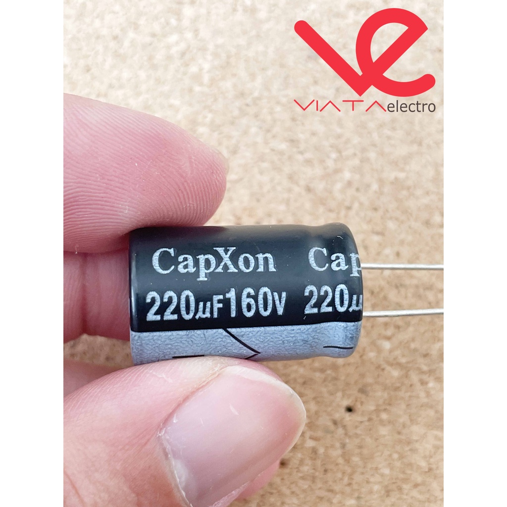 KAPASITOR ELCO 220UF 160V (1 BUAH) KAPASITOR CAPACITOR ELKO KAPASITOR 220 UF 160 V