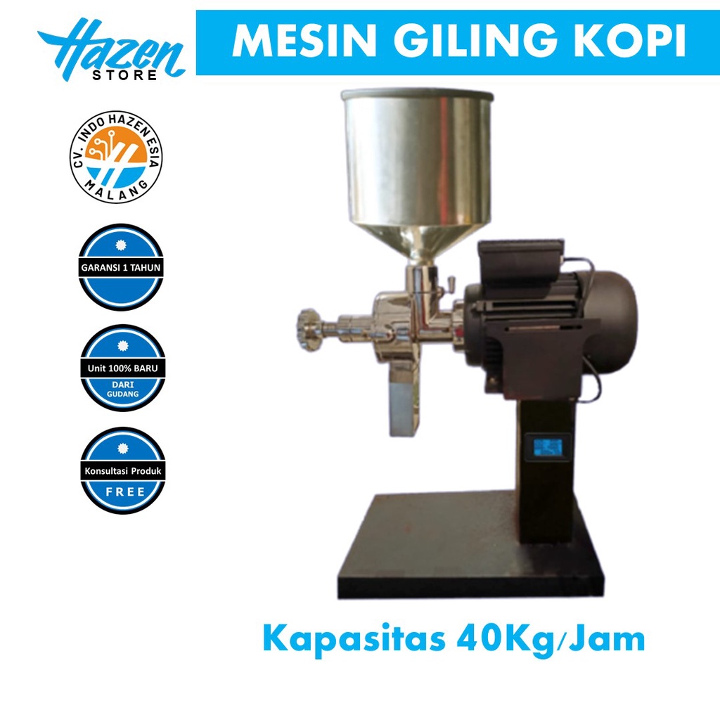 Jual Mesin Giling Kopi Crusser 4in Listrik By Hazenstore Shopee