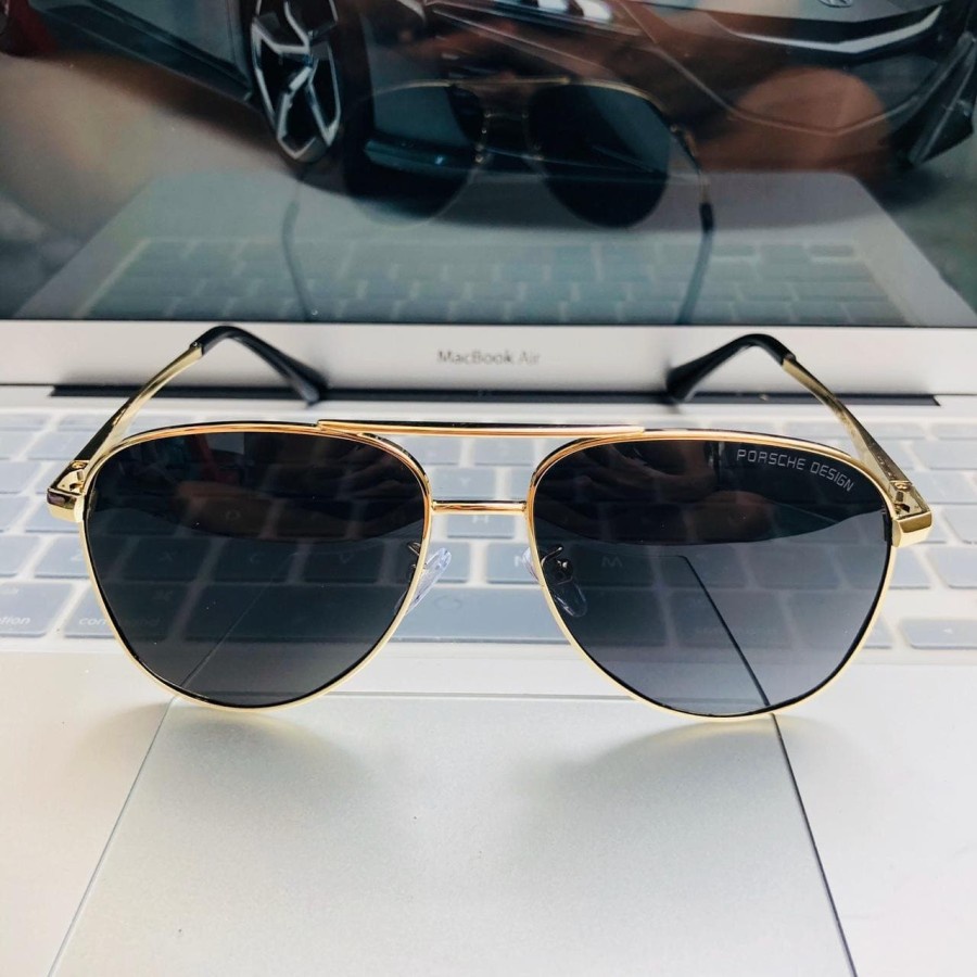 BHJ63229 Kacamata Pria Hitam Anti Radiasi Original Import luar negeri Terbaru 2021 Polaris Anti Sila