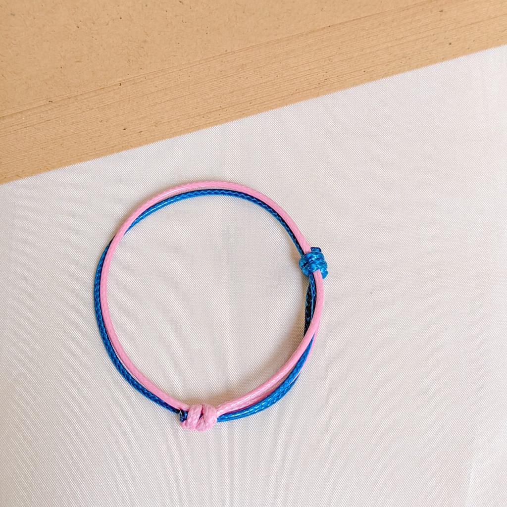 Gelang Tali Korea Persahabatan Tahan Air Bracelet Milkshake Series