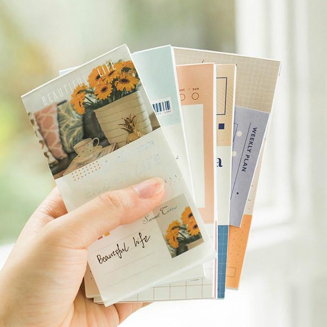 

HI438 Kertas Memo 30 Lembar Elegant Desain Untuk Catatan