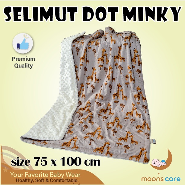 SELIMUT DOT MINKY SELIMUT BAYI SELIMUT ANAK SELIMUT MOTIF SELIMUT HANGAT UNTUK BAYI DAN ANAK BAHAN LEMBUT DAN TEBAL