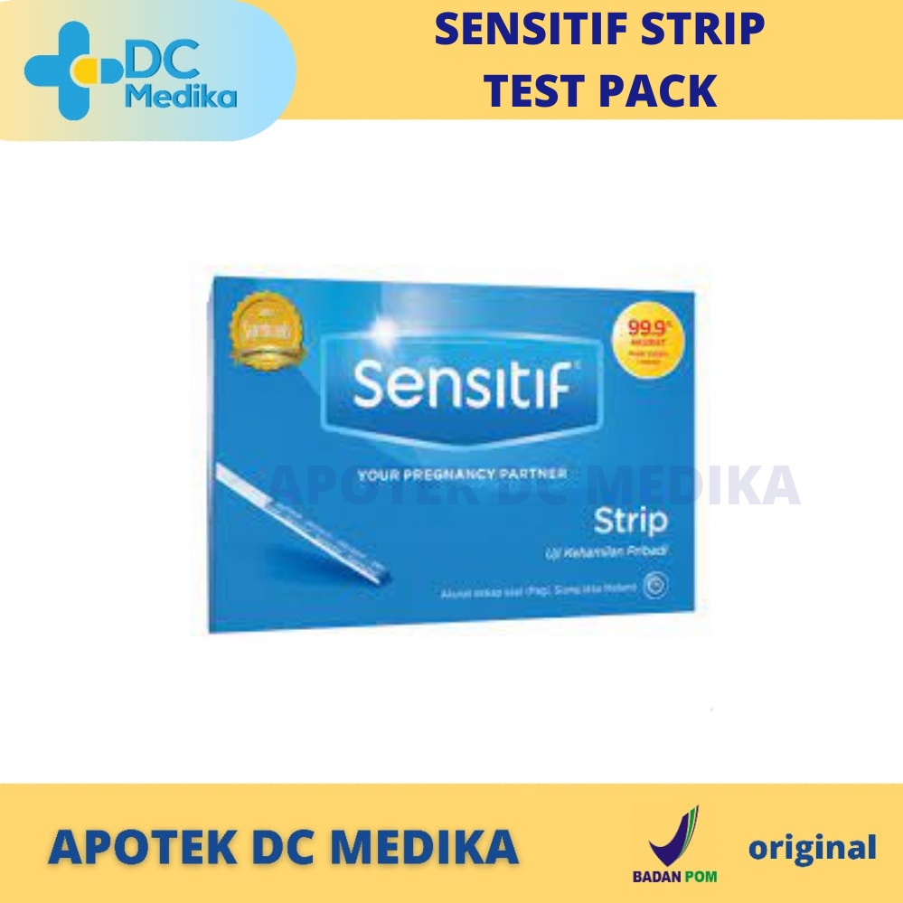 SENSITIF STRIP TEST PACK