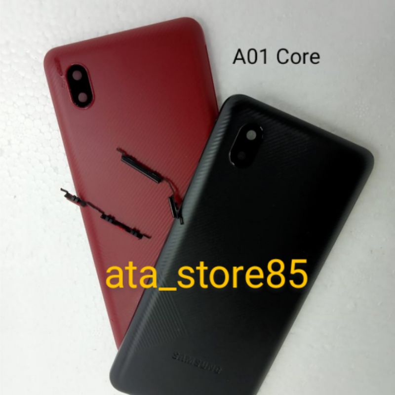 Backdoor Backdor Backover BC Back Casing Kesing Housing Tutup Belakang Baterai Samsung A01 Core Original