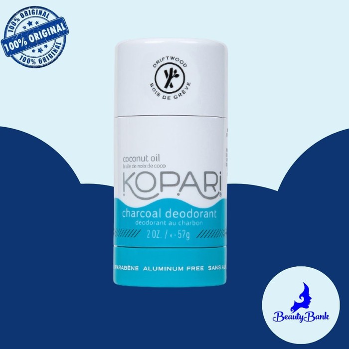 Jual BEAUTYBANK KOPARI COCONUT OIL DEODORANT DRIFTWOOD 57GR Indonesia
