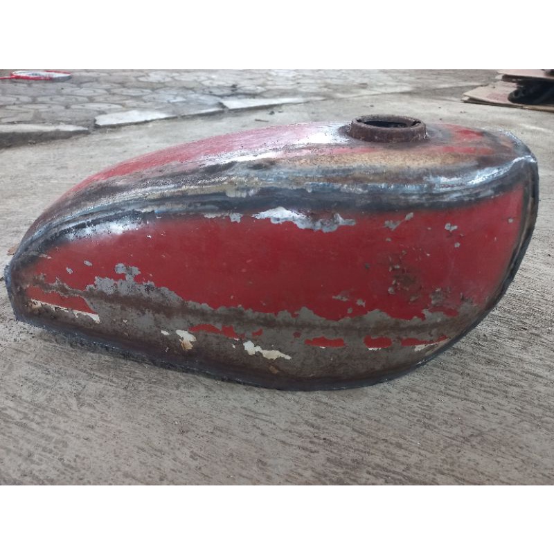tangki tengki honda XL 125 E tebal tangki trail tril jadul XL 125e