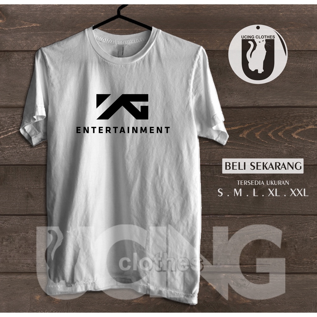Kaos Baju YG Entertainment Logo Kaos Perusahaan