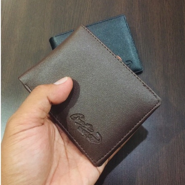 dompet lipat biasa ukuran kecil pas uang kertas bahan sp4 #dompet #dompetlipat #dompetpria #dompetco