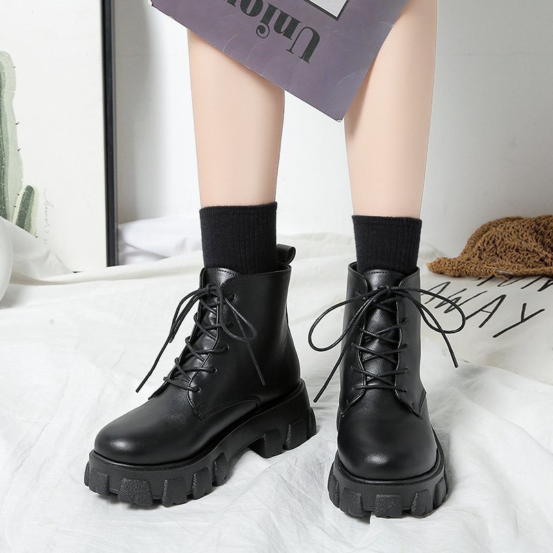 [ Import Design ] Sepatu Boots Wanita Import Premium Quality ID142-2