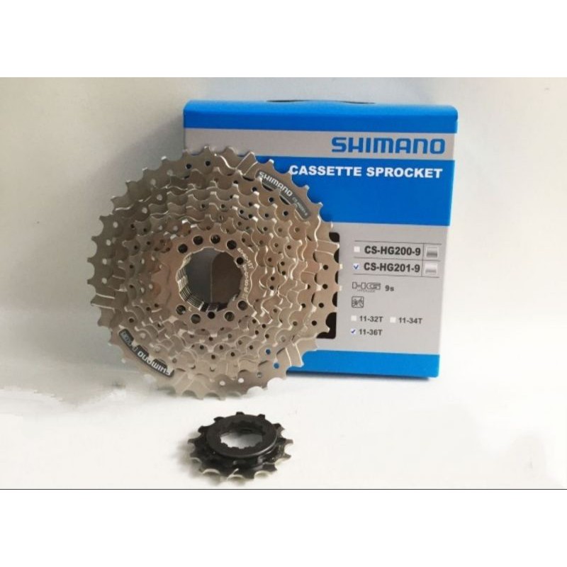 Sprocket 9 Speed Shimano 11-36t Cassete