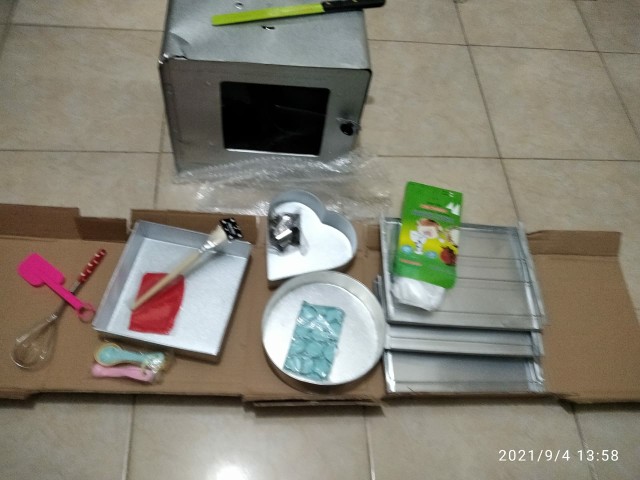 Oven Bima Oven Tangkring Oven Kompor 3 Susun Dengan Aneka Loyang Dan Peralatan Dekorasi Kue Murah
