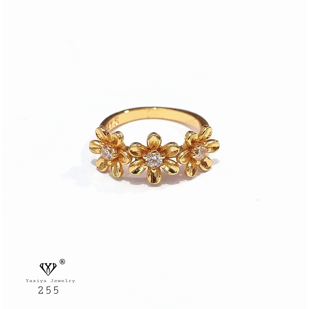 

Cincin Lapis emas Permata Perhiasan imitasi Yaxiya Jewelry 255