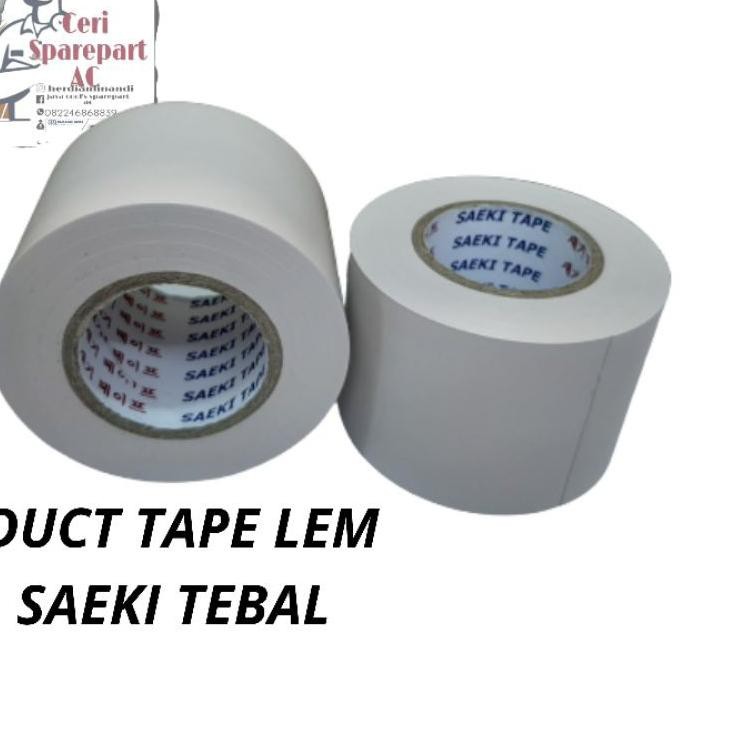 

(SEDANG DISKON) ductape isolasi lem pipa AC SAEKI tebal COD