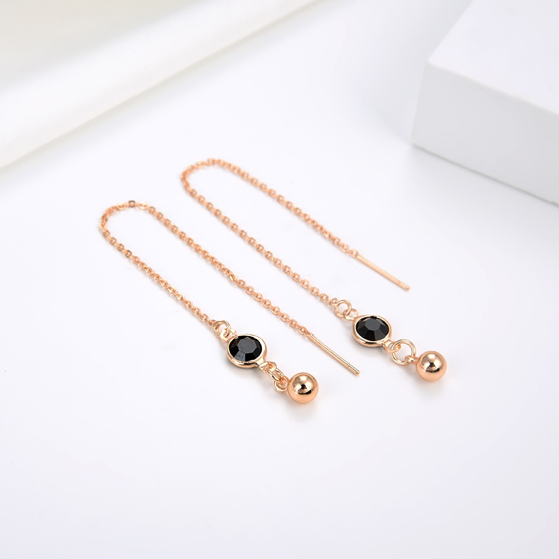 COD anting titanium wanita emas muda anti karat dewasa tusuk korea asli panjang dan luntur korea style selamanya dewasa 60e-148E