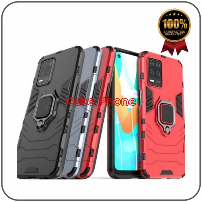 HARD CASE REALME 8 5G HARDCASE IRON ARMOR RING ROBOT