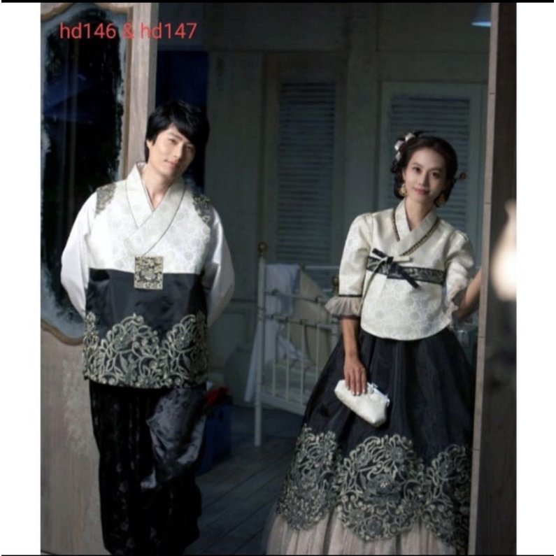 Hanbok korea dewasa couple hd146 & hd147
